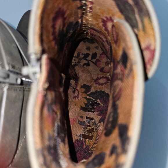 NEW Korks Kork Ease Shyla Ankle Boot Womens Size 9 Taupe Block Heel Buckle Strap - Picture 11 of 14